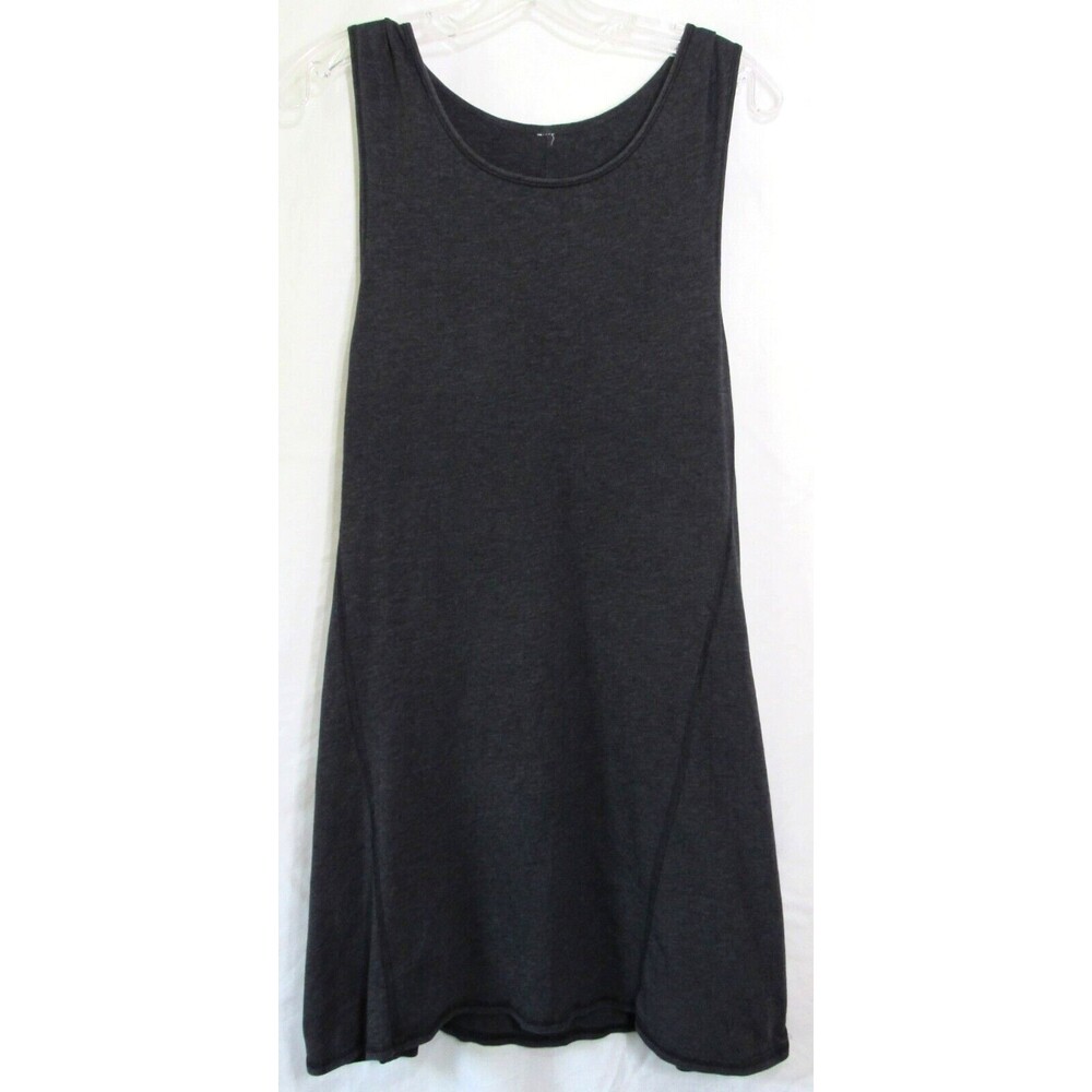 Lululemon Dark Gray Salutation To Savasana Sleeveless Dress Size 8 EUC
